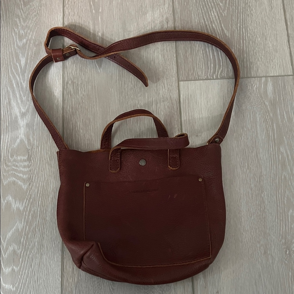 Elegant Brown Crossbody Bag